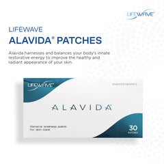 LifeWave Alavida patches during night use as part of a bedtime routine.