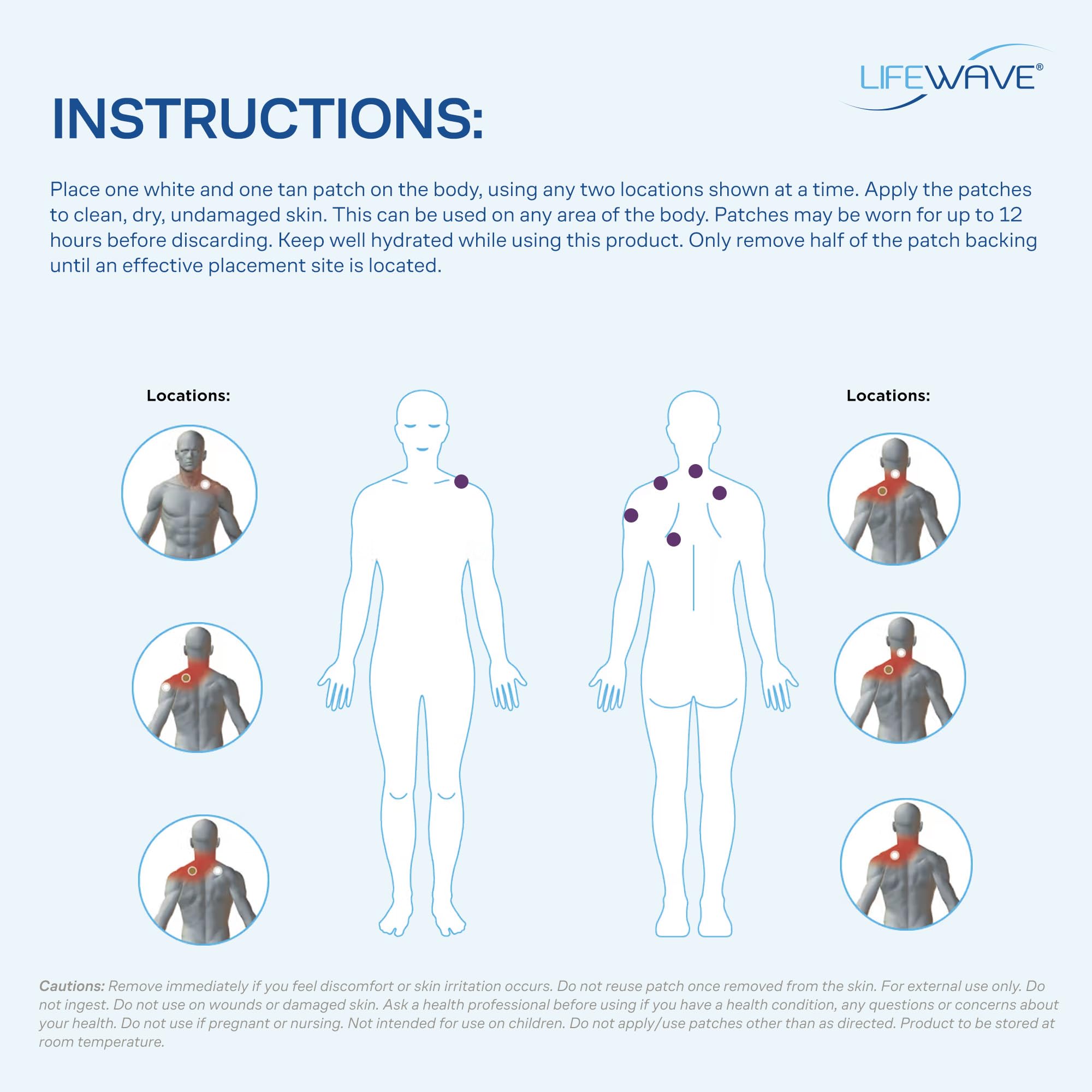 LifeWave IceWave patches in everyday activity demonstrating non-drug options.