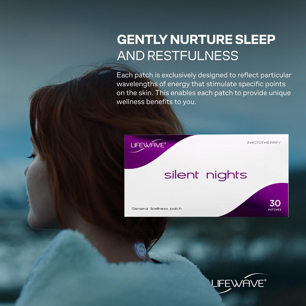LifeWave Silent Nights patch offers a drug-free sleep option.