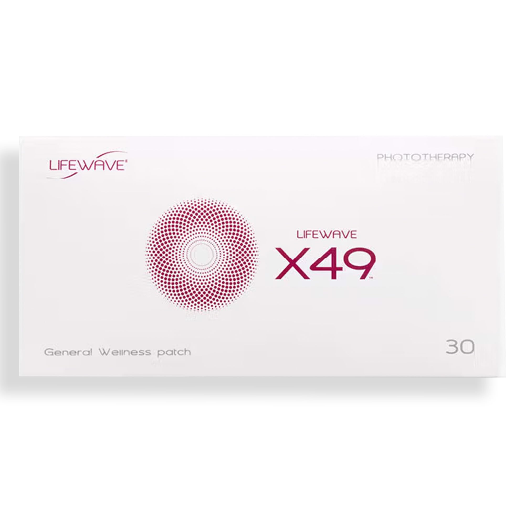 LifeWave X49 patches applied to the upper arm for energy and endurance potential.