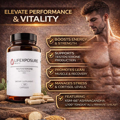 Lifexposure Royal Jelly jar provides nutrient-dense energy support.