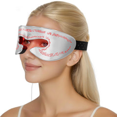 LifeZoom red light eye mask portable power supports on-the-go sessions.