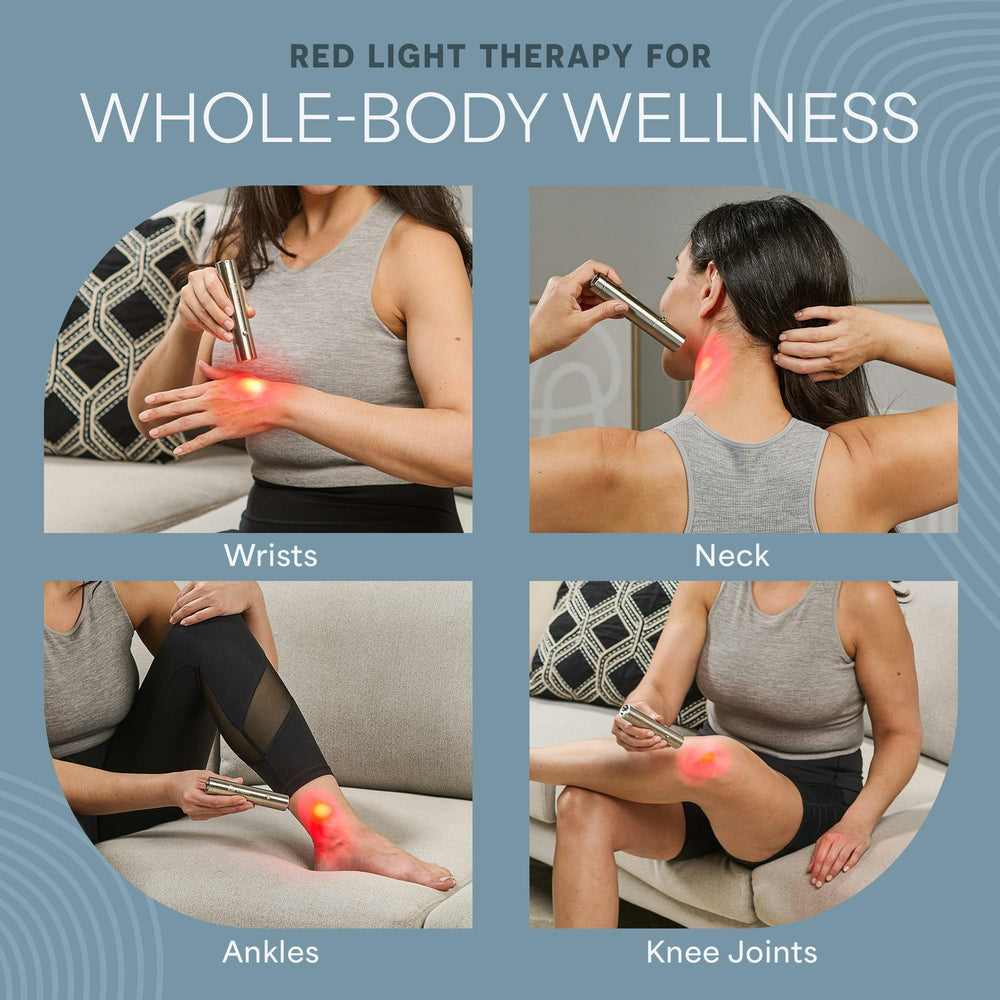 LifePro LumiCure wrist strap enables secure, hands-free sessions anywhere.