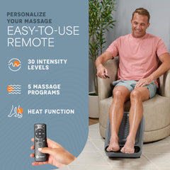 LifePro VibraFlow remote control for easy session customization