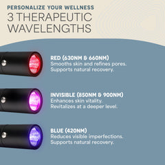 LifePro wrist strap use for hands-free therapy sessions.