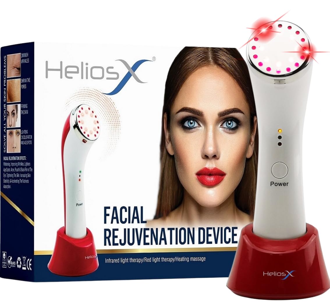 Lift Care Helios X face therapy front view for rejuvenation and texture improvement.