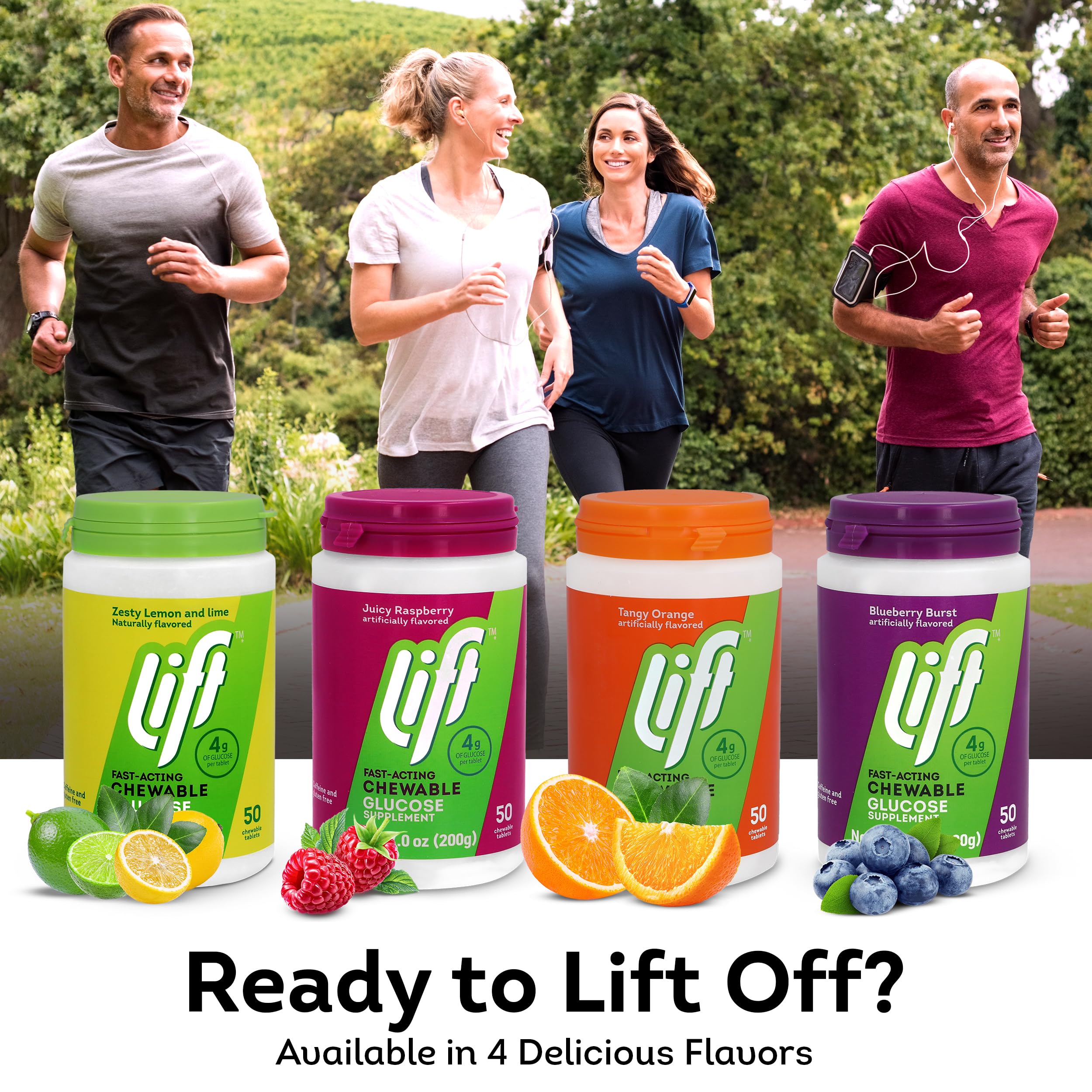 Child-friendly Lift Glucose Raspberry use during activities for kids over five