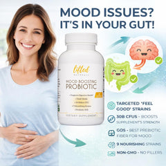 Lifted Naturals travel-friendly packaging—shelf-stable probiotic for busy days.