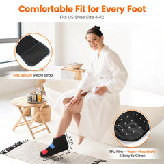 LIGHTIUM foot wrap therapy modes display for personalized sessions