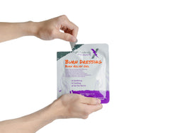 Lightning X sterile hydrogel dressing provides lightweight, portable protection