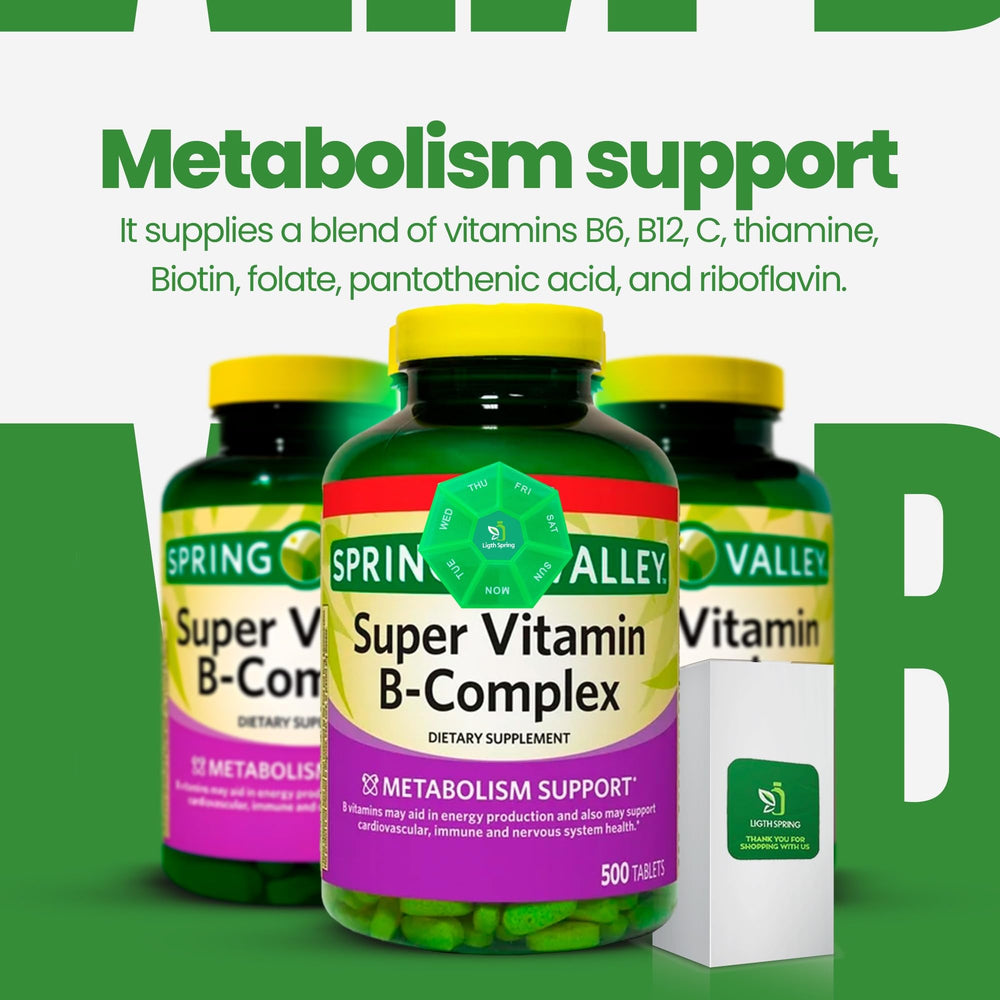 LightSpring B-Complex gluten-free packaging badge supports gluten-free diets