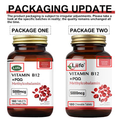 LIIFE Methylcobalamin cherry flavor imagery conveys pleasant taste and adherence.