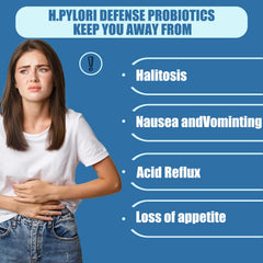 LIISKYY HPylori label detail featuring Boswellia and green tea extracts for gentle support.
