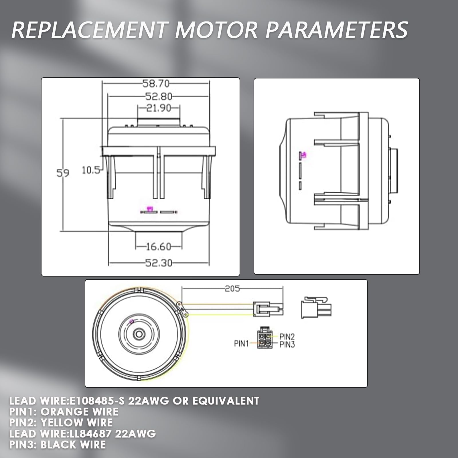 LiL DiHo two-year warranty for CPAP motor replacement.
