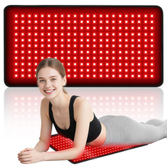 LILIAOTHERA red light therapy pad with back coverage for full-body sessions