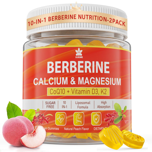 LILICARE Berberine gummies bottle for convenient daily wellness