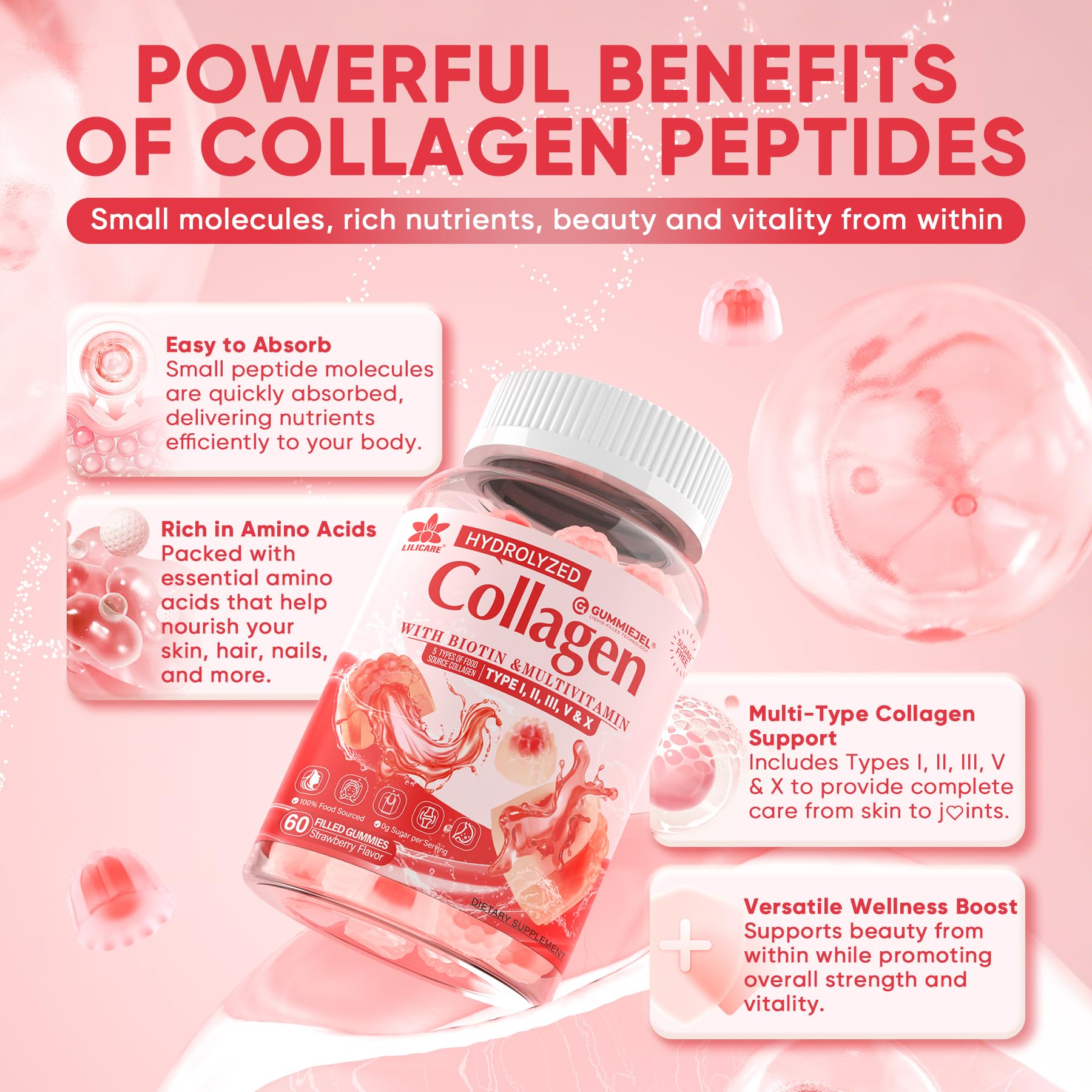 LILICARE bone-density and immune-support ingredients visual