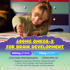 LILICARE choline PS brain-boost gummies for focus