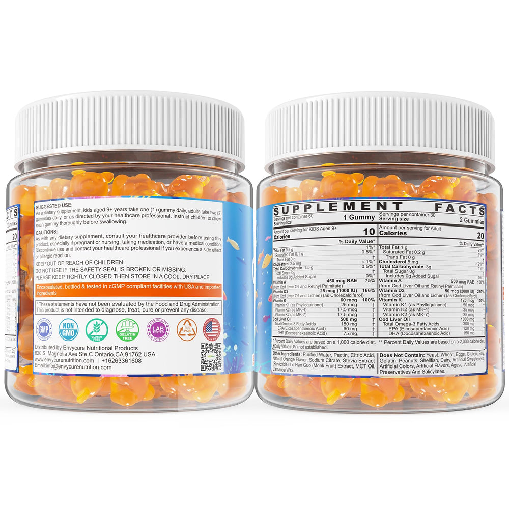 LILICARE Cod Liver Oil Gummies third-party testing for safety