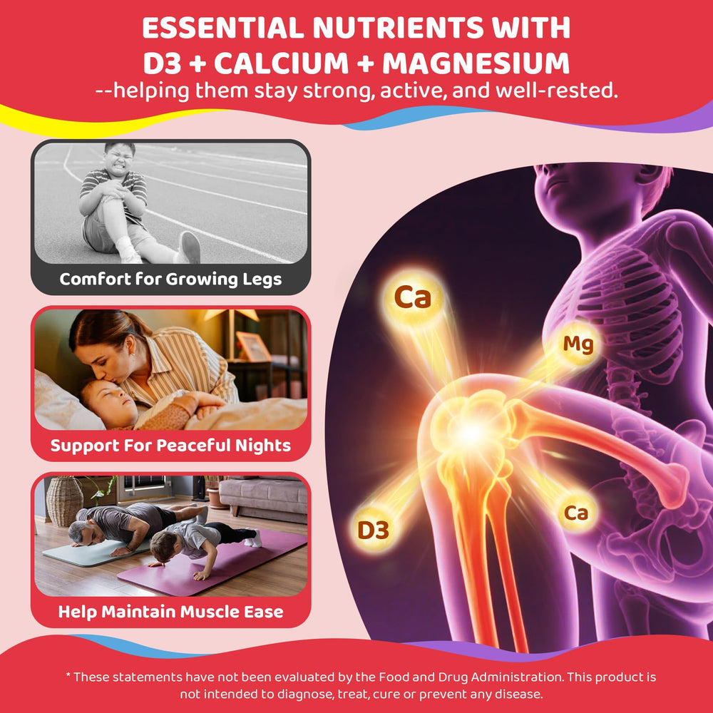 LILICARE D3K2 calcium-magnesium blend label emphasizes bone health benefits