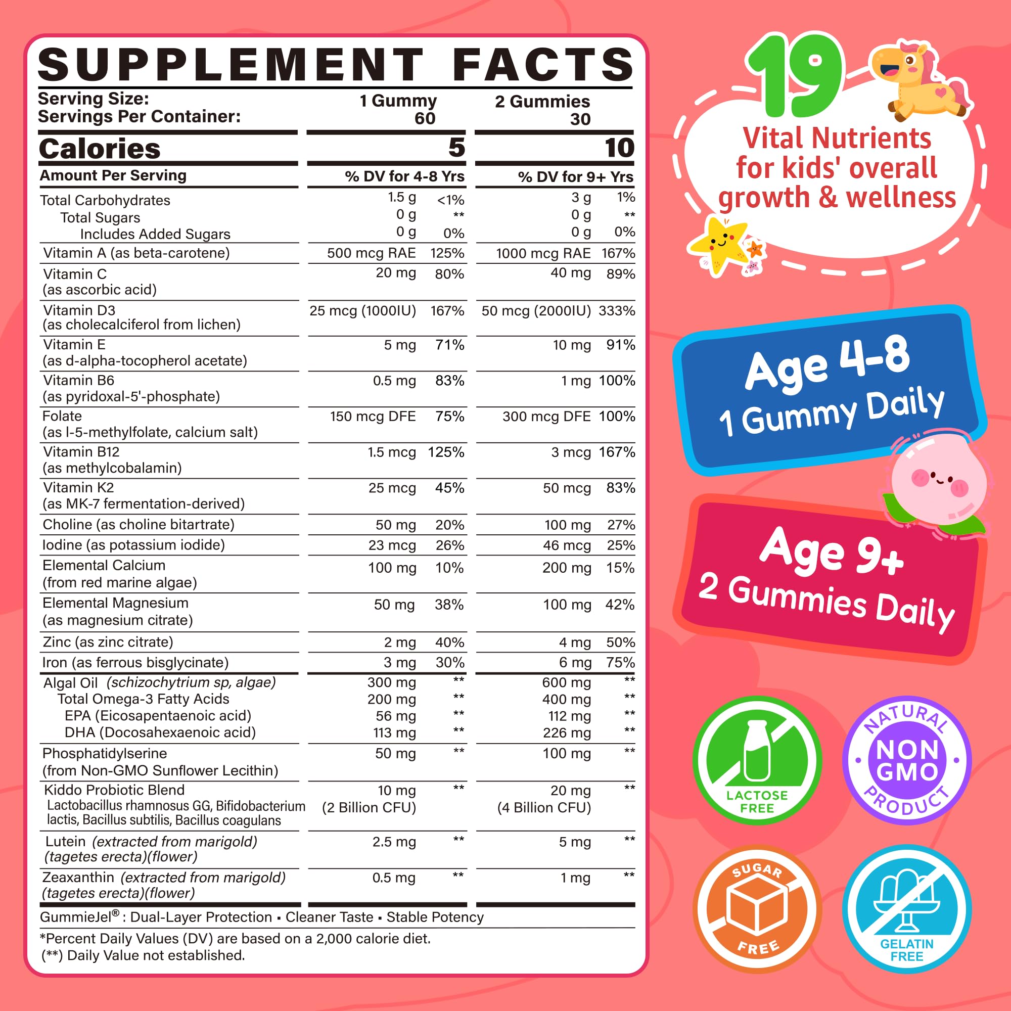 LILICARE Kids Peach Gummies are tasty, sugar-free bites kids love during daily routines.
