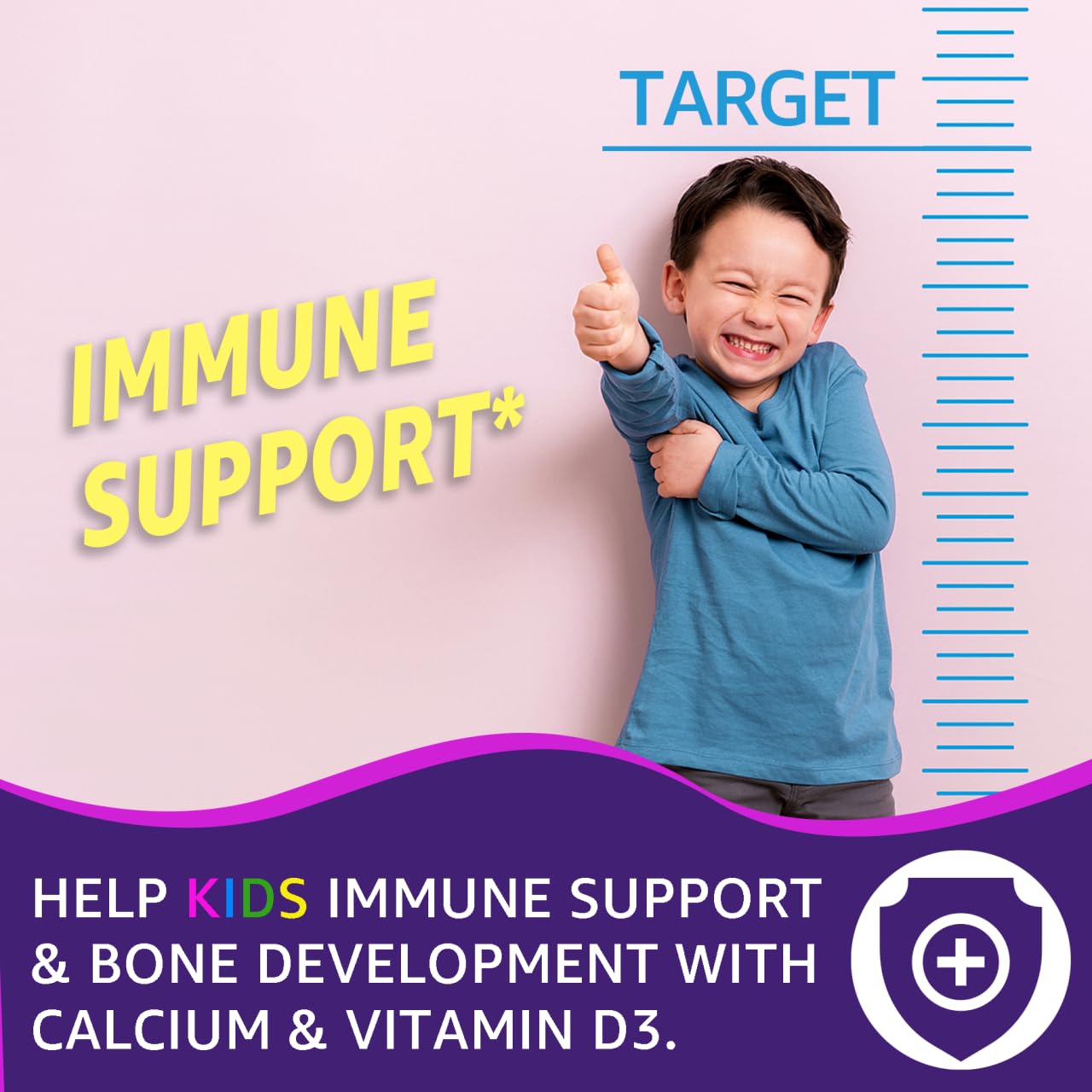 LILICARE gummies dosage scene shows two gummies daily.