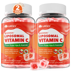 LILICARE liposomal vitamin C gummies front view for daily immune support