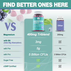 LILICARE gummies bottle with probiotics to support mood and digestion