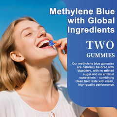 LILICARE Methylene Blue Gummies L-Theanine note for calm energy