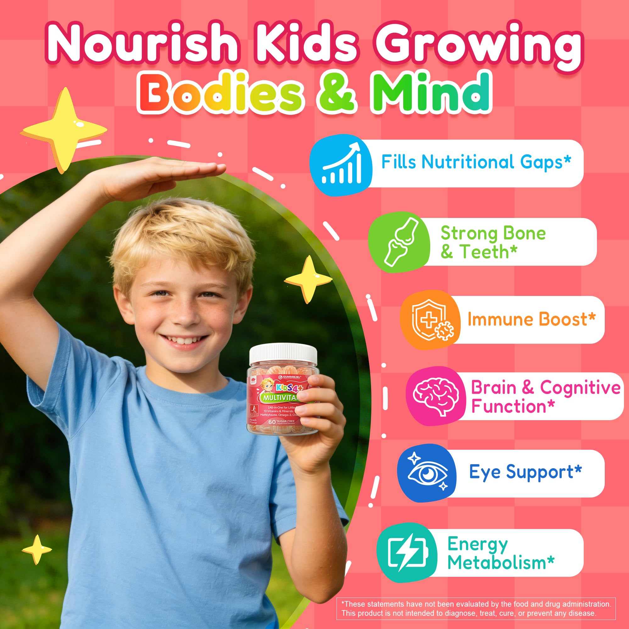 LILICARE Omega-3 Algal Oil supports healthy brain function and eye development for kids.