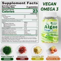 LILICARE omega3 gummies cold-chain technology preserves nutrients and freshness.