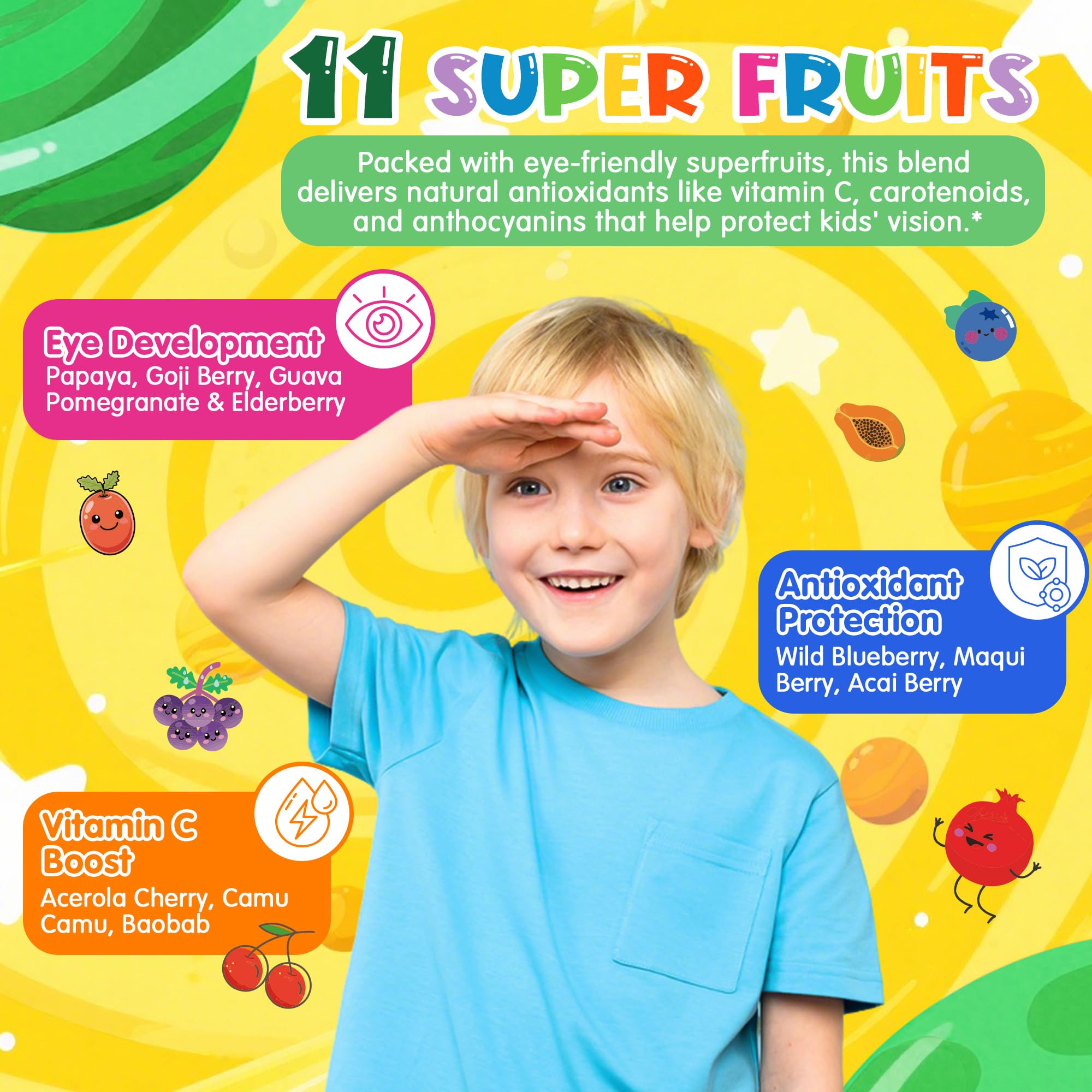 LILICARE probiotic blend box promotes gut comfort for kids.