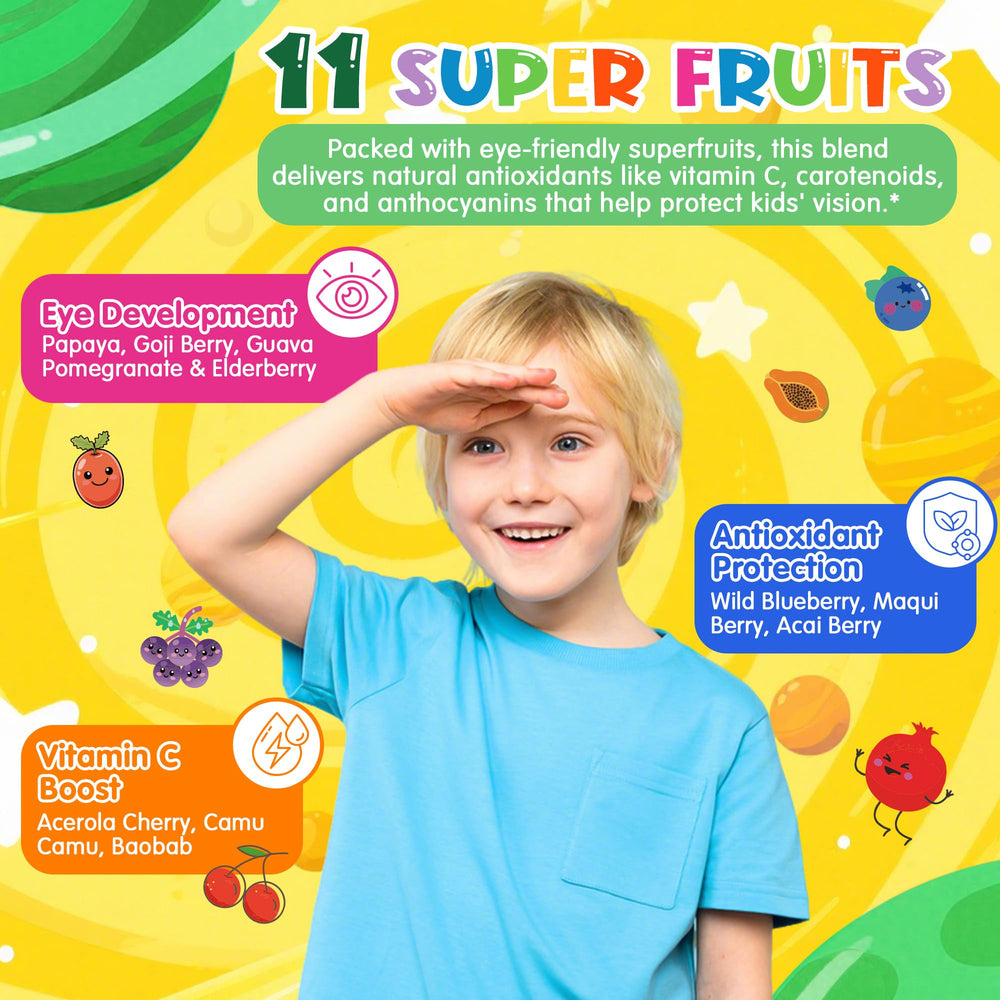 LILICARE probiotic blend box promotes gut comfort for kids.