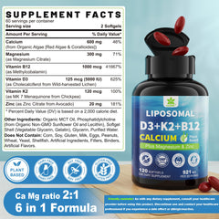 LILICARE softgels inside amber bottle showing easy-to-swallow design.