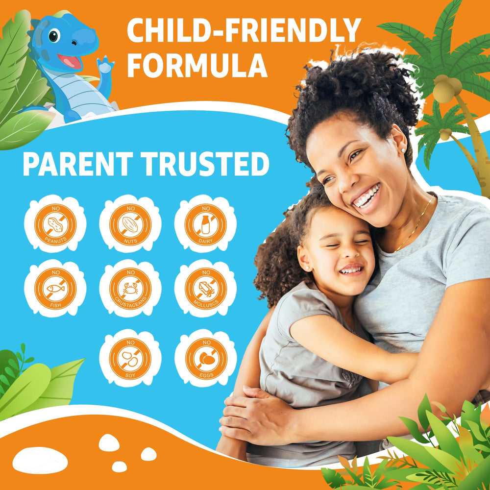 LILICARE Zeolite Detox daily-dose portion image illustrating simple routine for kids and adults.