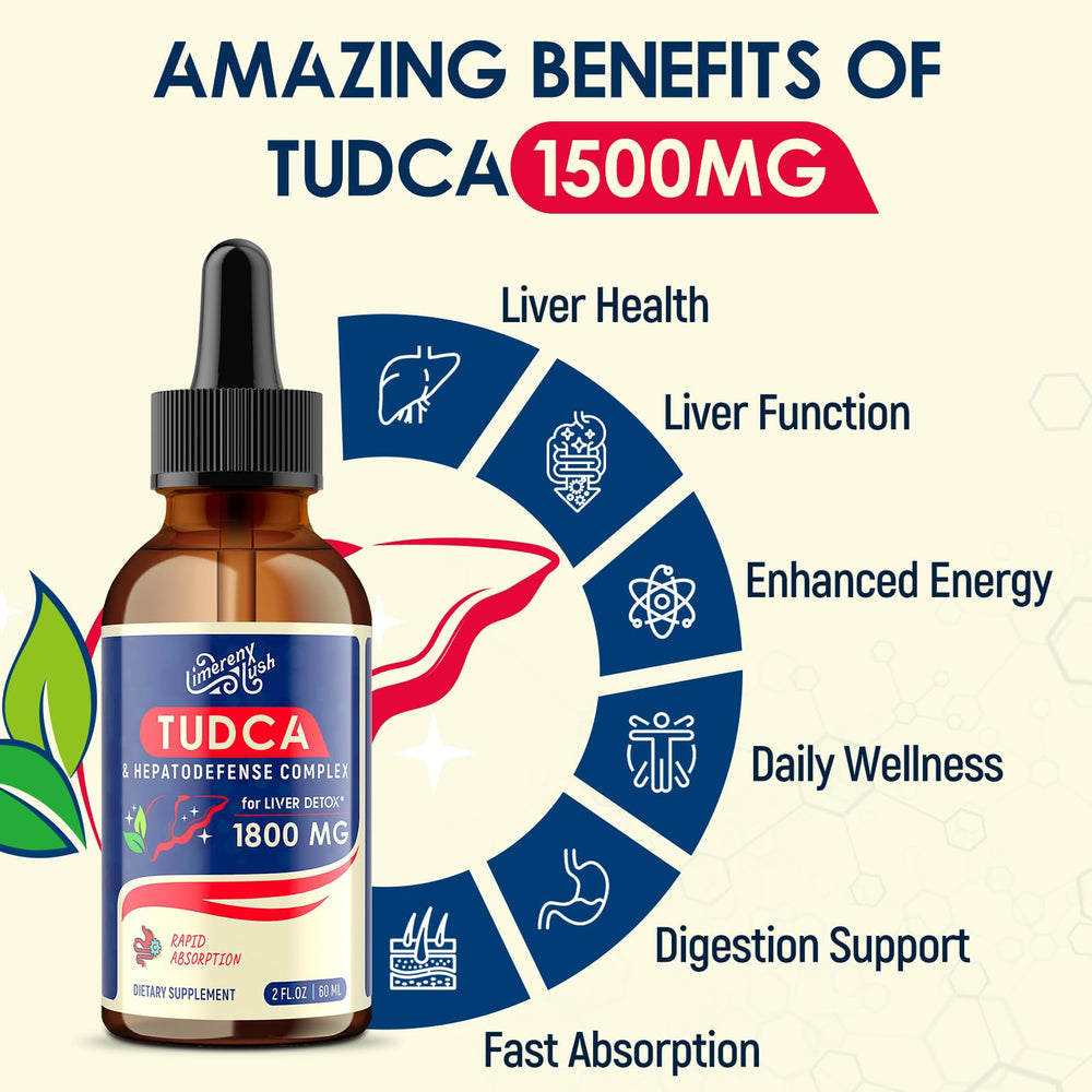 LimerenxLush TUDCA Liver Support Drops dropper for precise dosing and regimen consistency.