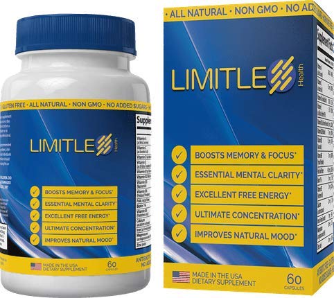 Limitless Health brain ingredients panel: essential vitamins and minerals for daily cognitive support