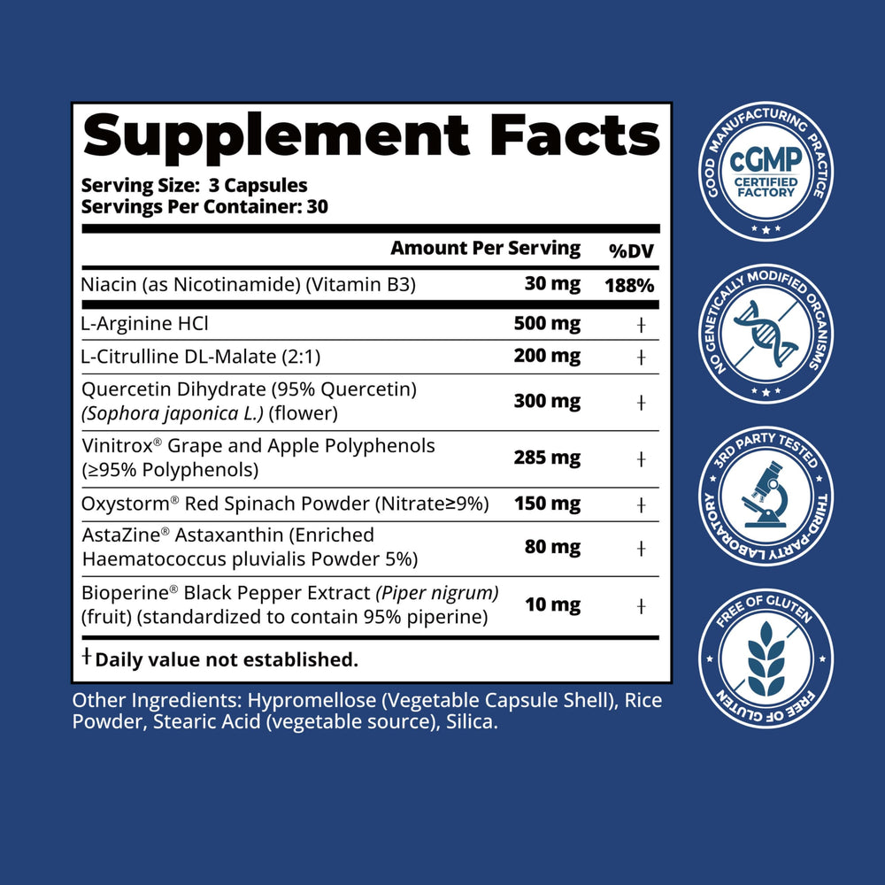 LincNutri Lab-tested badge and purity seal, signaling rigorous quality