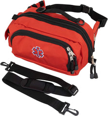 LINE2design Deluxe Medical Fanny Pack Large front view showing spacious compartments for quick access