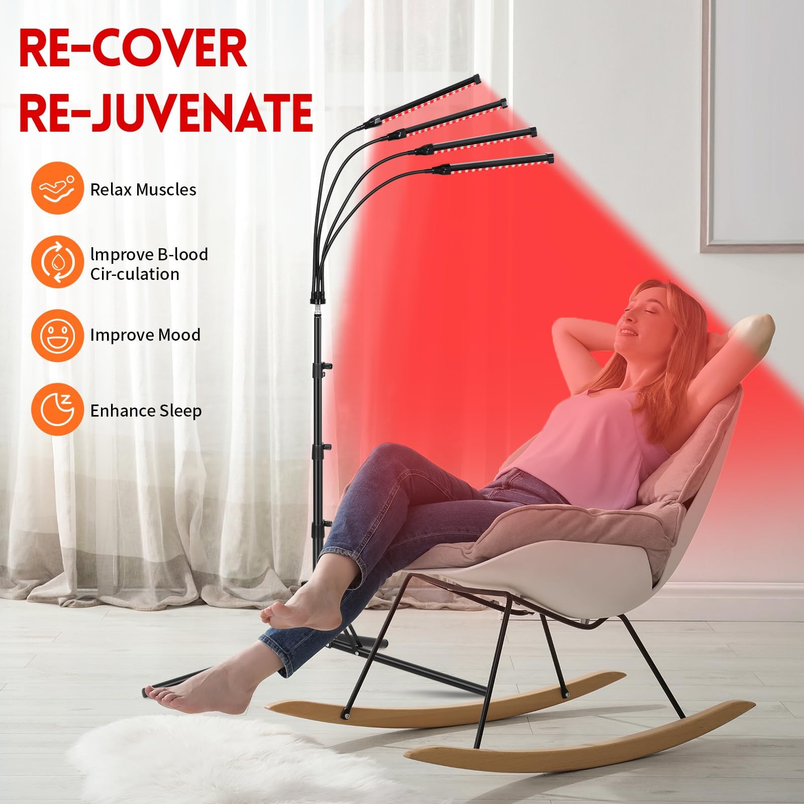 Linidcoud adjustable stand height supports versatile session positioning.