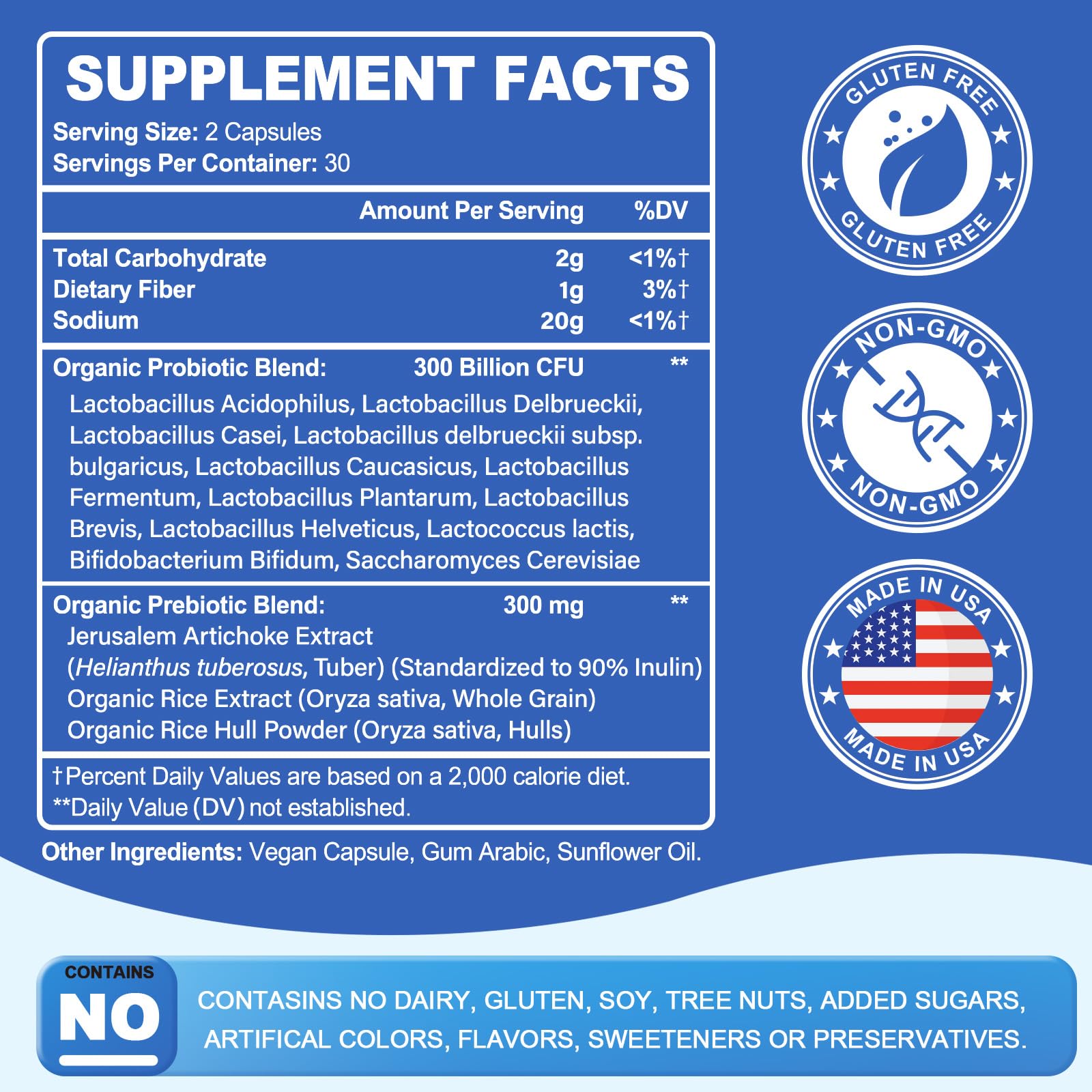 Linkvibe organic prebiotics boosts gut balance in a dairy-free blend
