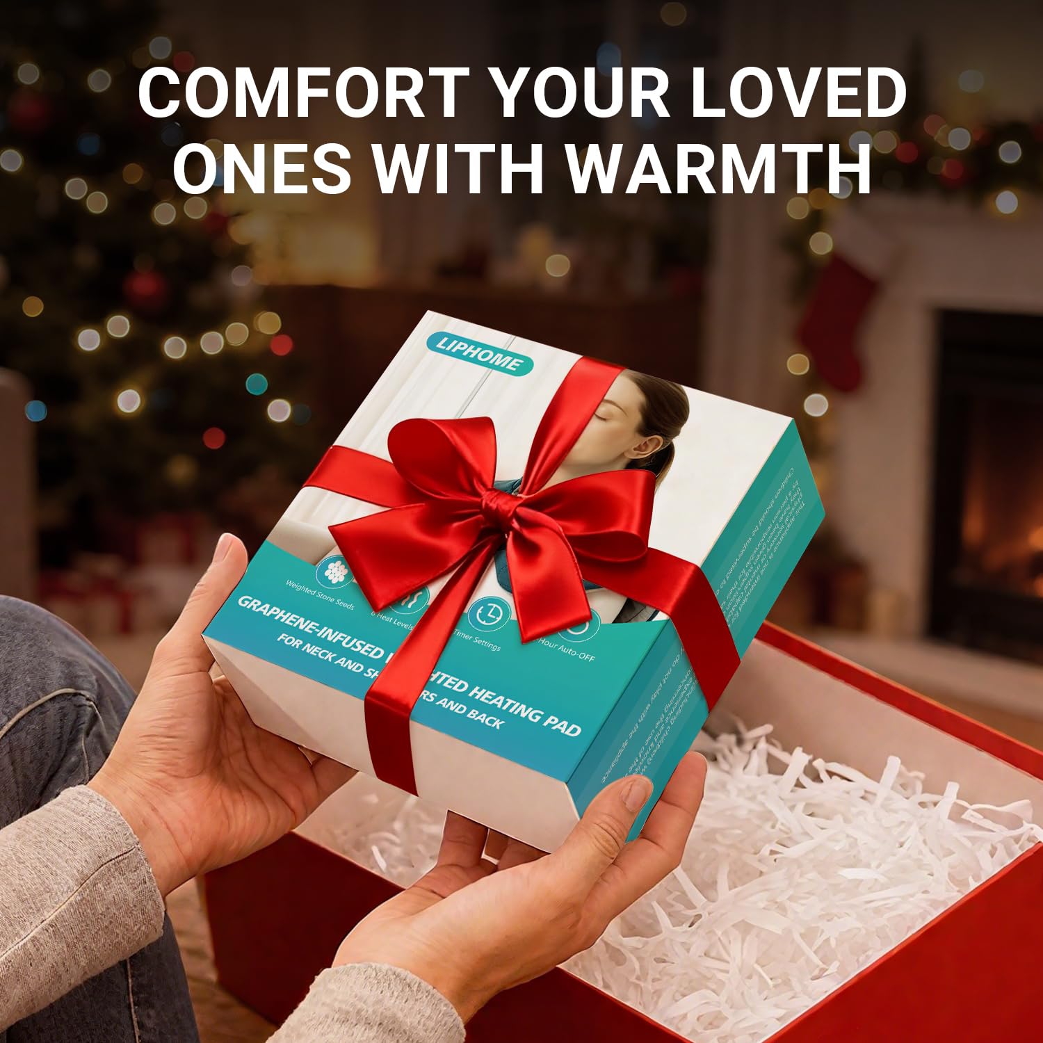 LIPHOME soft wrap design supports movement without slipping