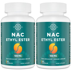 Lipmaxmall NACET-ethyl-ester 100mg bottle for adults, premium antioxidant supplement.
