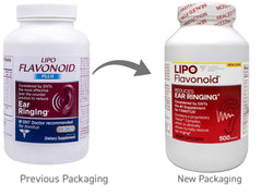 Lipo Flavanoid daily-use capsules in a simple routine for ear health.