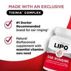 Lipo-Flavonoid bottle cap close up emphasizing easy daily dosing
