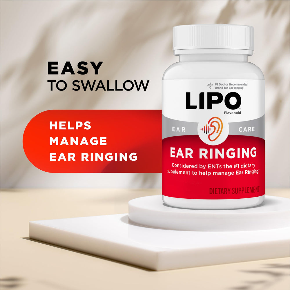 Lipo-Flavonoid pack of caplets arranged for daily use