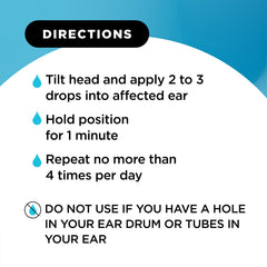 Lipo-Flavonoid ear drops suitable for post-swim routine relief.