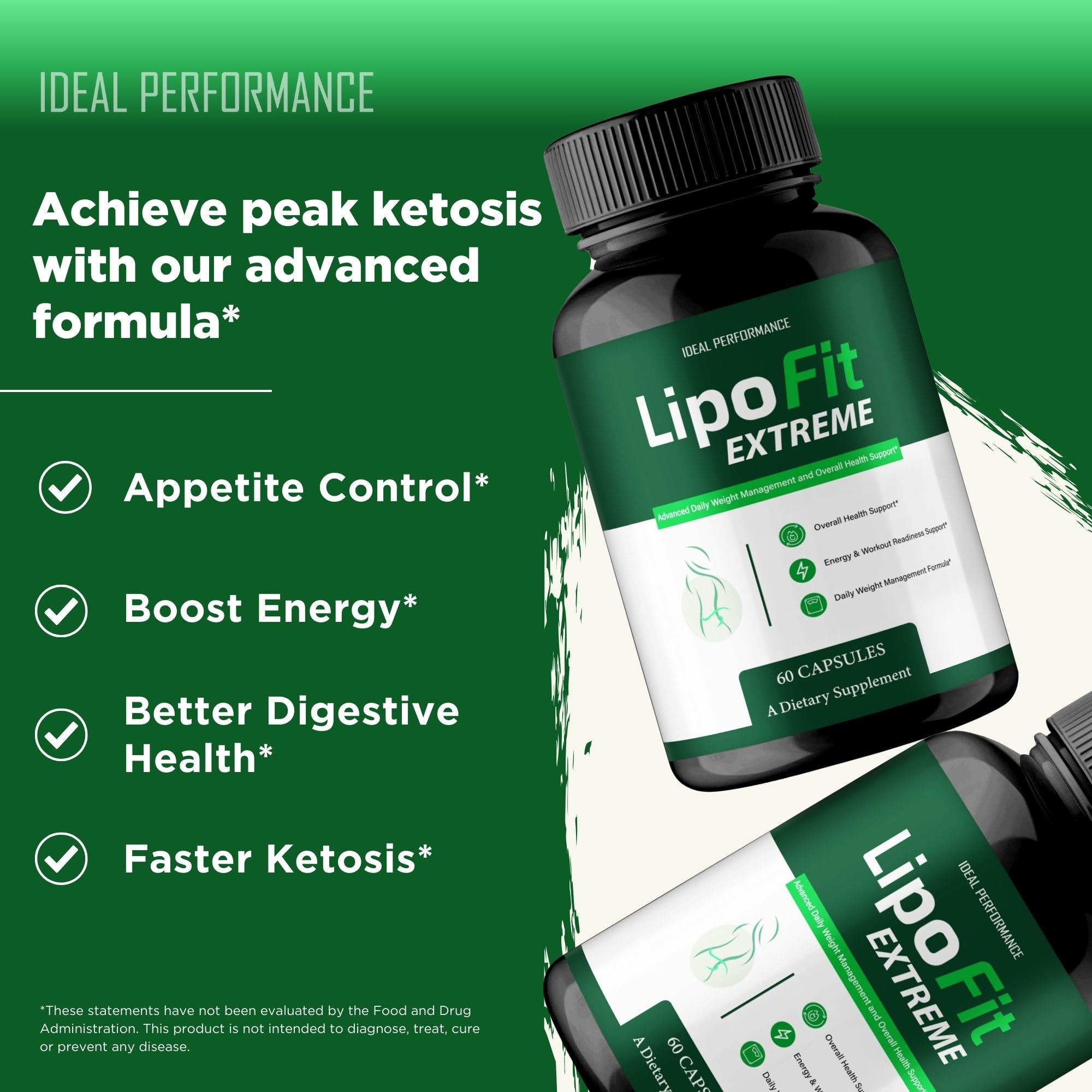 Active lifestyle photo featuring Lipofit capsules used during workouts.