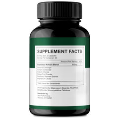 Lipofit capsulas label close-up highlighting natural keto ingredients.