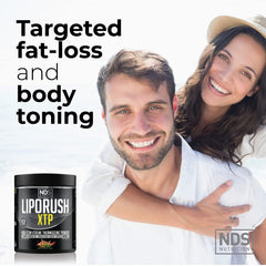 Liporush XTP packaging highlighting 45 servings and value